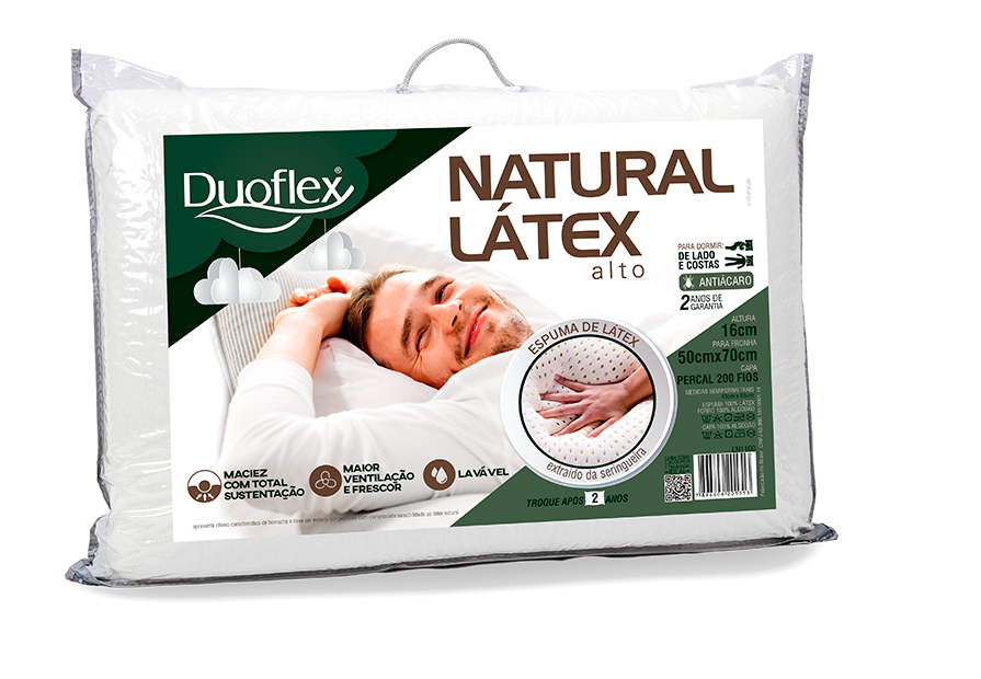 HIGH NATURAL LATEX PILLOW