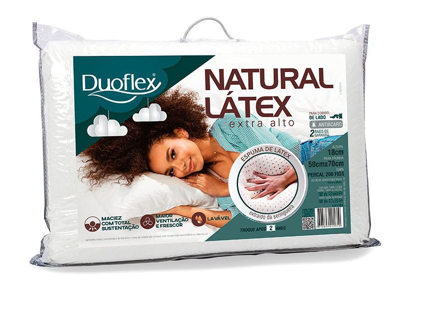  EXTRA HIGH NATURAL LATEX PILLOW