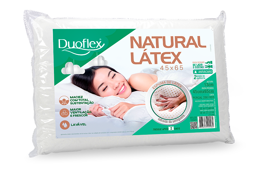 STANDARD NATURAL LATEX PILLOW