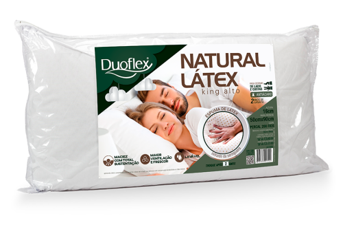 HIGH NATURAL LATEX KING PILLOW