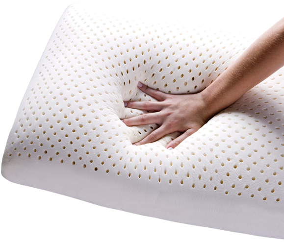 Almohada Cervical Látex Natural Anatómica Naturalfoam