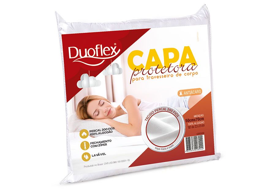 FUNDA PROTECTORA PARA ALMOHADA DE CUERPO