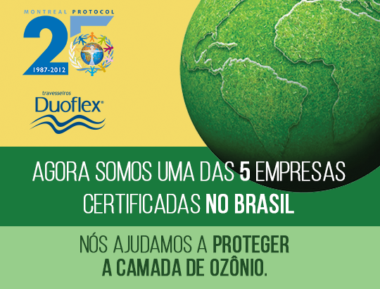 DUOFLEX RECEBE CERTIFICADO POR RESPONSABILIDADE AMBIENTAL