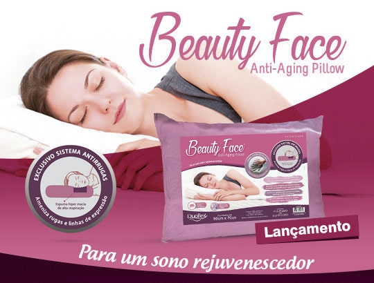 Beauty Face, o travesseiro que rejuvenesce!