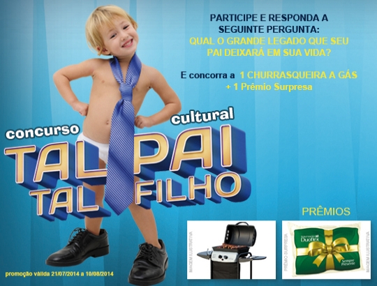 CONCURSO CULTURAL “TAL PAI, TAL FILHO”