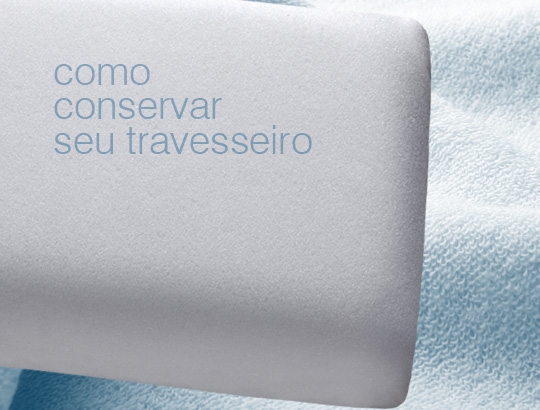 Como conservar seu travesseiro