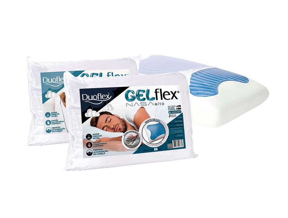 GELFLEX NASA - O TRAVESSEIRO PARA OS DIAS MAIS QUENTES